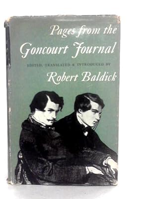 Seller image for Pages from the Goncourt Journal for sale by World of Rare Books