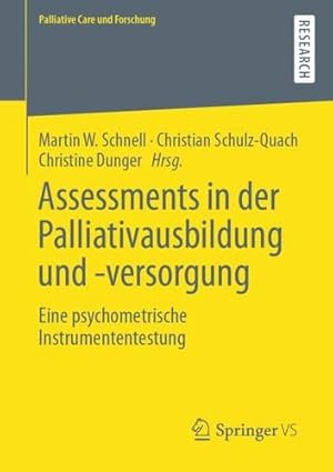 Seller image for Assessments in der Palliativausbildung und -versorgung: Eine psychometrische Instrumententestung (Palliative Care und Forschung) (German Edition) [Paperback ] for sale by booksXpress