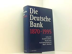 Bild des Verkufers fr Die Deutsche Bank 1870 - 1995 zum Verkauf von Book Broker