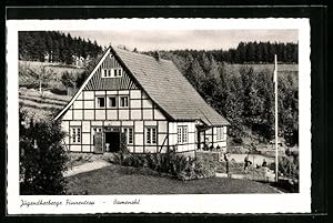 Ansichtskarte Finnentrop, Jugendherberge in Bahmenol