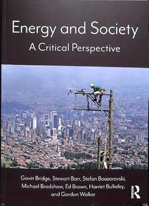 Seller image for Energy and Society : A Critical Perspective for sale by GreatBookPrices