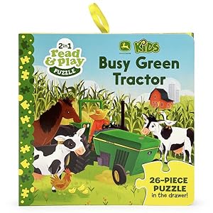 Bild des Verkufers fr John Deere Kids Busy Green Tractor zum Verkauf von GreatBookPrices