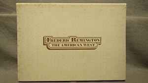 Seller image for Frederic Remington The American West. First edition 1978 #639, oblong folio in slipcase. for sale by J & J House Booksellers, ABAA