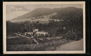 Ansichtskarte Wölfelsgrund, Urnitztal, Spitzberg, Blick auf Maria Schnee