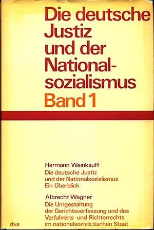 Seller image for Die deutsche Justiz und der Nationalsozialismus Band 1 und Band 2 for sale by avelibro OHG