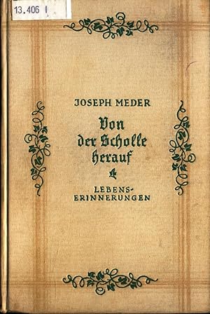 Seller image for Von der Scholle herauf Lebenserinnerungen for sale by avelibro OHG