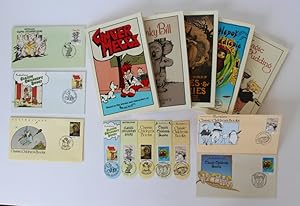 Bild des Verkufers fr AUSTRALIAN CLASSIC CHILDREN'S BOOKS. 5 Volumes; Blinky Bill, Ginger Meggs, The Magic Pudding, Elves & Fairies, Snugglepot & Cuddlepie zum Verkauf von A&F.McIlreavy.Buderim Rare Books