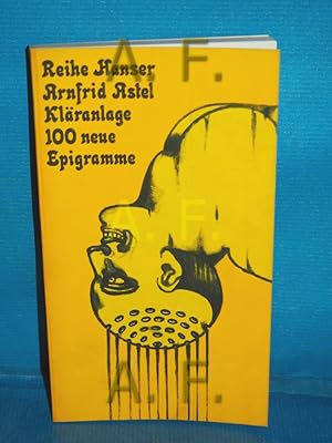 Bild des Verkufers fr Klranlage : 100 Epigramme. Reihe Hanser , 52 zum Verkauf von Antiquarische Fundgrube e.U.