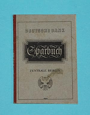 Deutsche Band - Sparbuch - Taschenkalender für das Jahr 1938 - Minikalender
