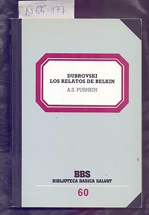 Seller image for DUBROVSK / LOS RELATOS DE BELKIN for sale by Libreria 7 Soles