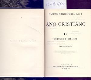 Immagine del venditore per AO CRISTIANO, IV / OCTUBRE-DICIEMBRE venduto da Libreria 7 Soles