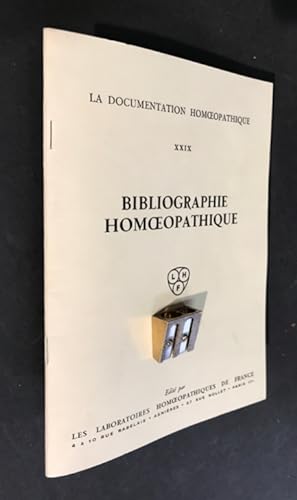 Bibliographie homoeopathique.