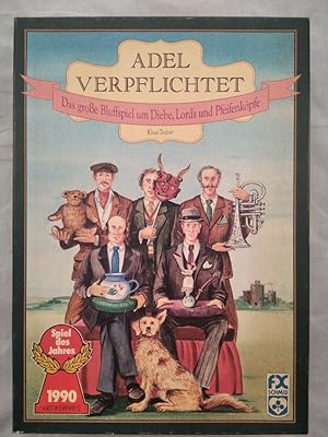 FX Schmid 712238: Adel Verpflichtet (Holzspielsteine)[Gesellschaftsspiel]. Spiel des Jahres 1990!...