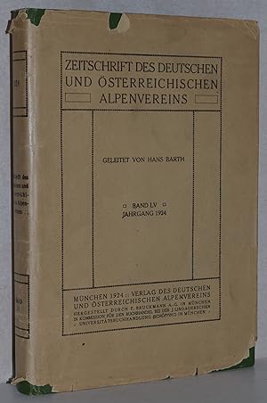 Zeitschrift des Deutschen und Österreichischen Alpenvereins. Geleitet von Hanns Barth. Band 55. J...