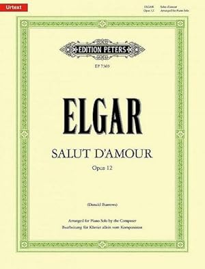 Image du vendeur pour Salut d'Amour Op. 12 (Arranged for Piano Solo by the Composer) : Urtext mis en vente par Smartbuy
