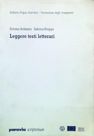 Immagine del venditore per Leggere testi letterari venduto da Librodifaccia