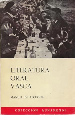 Seller image for Literatura oral vasca for sale by Librera Cajn Desastre
