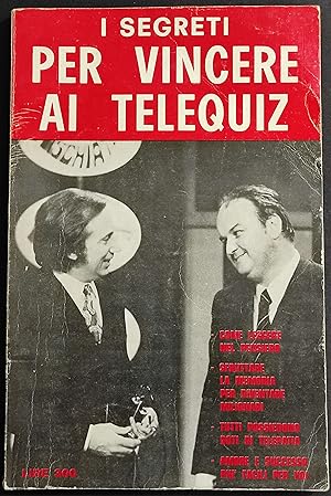 I Segreti per Vincere ai Telequiz - Ed. Segi - 1972