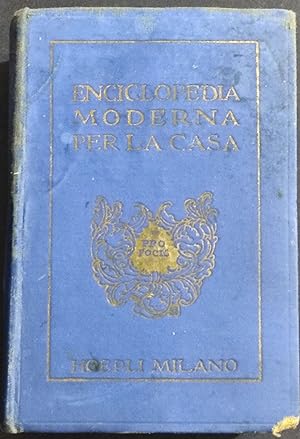 Ricettario Domestico - I. Ghersi - Ed. Manuali Hoepli - 1924