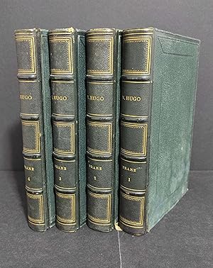 Oeuvres Completes de Victor Hugo - Drame - Ed. Houssiaux - 1864 - 4 Vol.