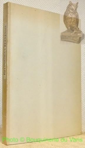 Imagen del vendedor de Physiologus Bernensis. Voll-Faksimile. Ausgabe des Codex Bongarsianus 318 der Burgerbibliothek Bern. Wissenschaftlcher Kommentar von Christoph von Steiger und Otto Homburger. a la venta por Bouquinerie du Varis