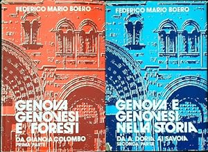 Imagen del vendedor de Genova genovesi e foresti - Genova e genovesi nella storia 2vv a la venta por Librodifaccia
