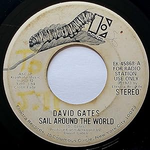 Bild des Verk�ufers f�r Sail Around the World [7" Vinyl 45 rpm Promo Single] zum Verkauf von Kayleighbug Books, IOBA