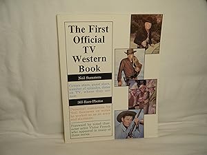 Imagen del vendedor de The First Official Tv Western Book a la venta por curtis paul books, inc.