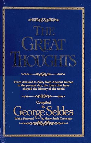 Image du vendeur pour Great Thoughts mis en vente par M Godding Books Ltd