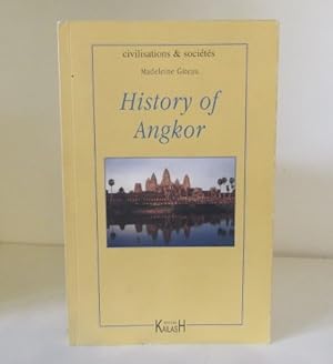 Imagen del vendedor de History of Angkor a la venta por BRIMSTONES