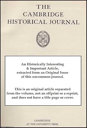 Immagine del venditore per The Case of Saint William of York. An original article from the Cambridge Historical Journal, 1936. venduto da Cosmo Books