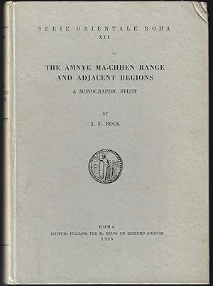 Immagine del venditore per The Amnye Ma-Chen Range and Adjacent Regions, A Monographic Study venduto da Walkabout Books, ABAA