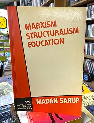 Imagen del vendedor de Marxism Structuralism Education a la venta por Normals Books & Records