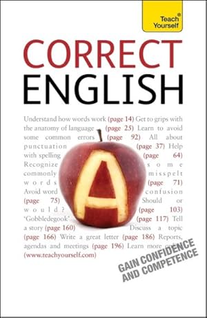 Immagine del venditore per Teach Yourself Correct English venduto da GreatBookPrices