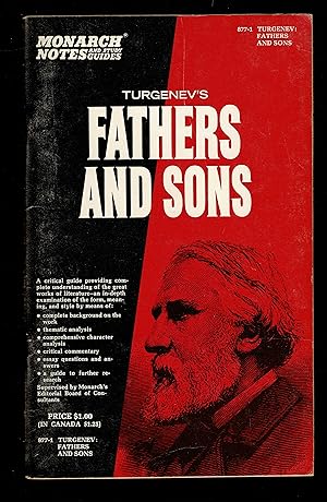 Turgenev's Fathers And Sons (Monarch Notes & Study Guides); Monarch Notes And Study Guides - 877-1