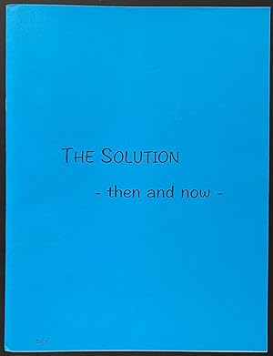 The solution - then and now