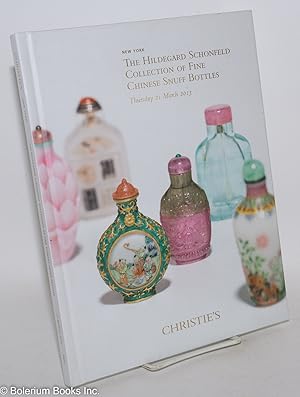 The Hildegard Schonfeld Collection of Fine Chinese Snuff Bottles