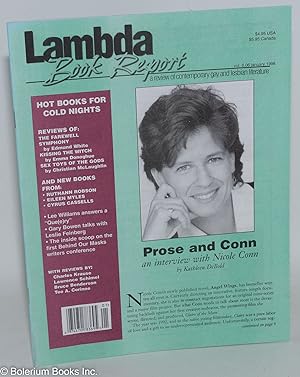 Immagine del venditore per Lambda Book Report: a review of contemporary gay & lesbian literature vol. 6, #6, Jan. 1998: Prose & Conn: an interview with Nicole Conn venduto da Bolerium Books Inc.