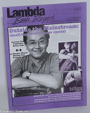 Seller image for Lambda Book Report: a review of contemporary gay & lesbian literature vol. 7, #2, Sept. 1998: Outside the Mainstream: small university press special for sale by Bolerium Books Inc.