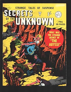 Secrets of the Unknown #31 1960's-Jack Kirby-Steve Ditko & Don Heck horror & sci-fi tales-VG