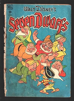 Walt Disney's Seven Dwarfs-Four Color Comics #227 1949-Dell-'And The Pirate'-FR