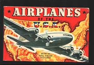 Immagine del venditore per Airplanes of the USA #747 1942-Whitman-Big Little Book-60 color illustrations-VG+ venduto da DTA Collectibles