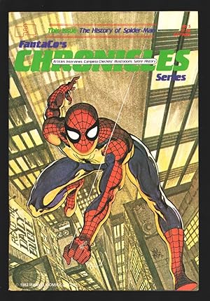 FantaCo's Chronicles #5 1982-History of Spider-man-Steve Ditko-Marv Wolfman-Gerry Conway-VF