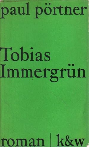 Imagen del vendedor de Tobias Immergrn. a la venta por Versandantiquariat Boller