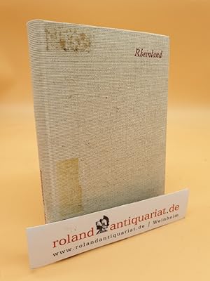 Bild des Verkufers fr Handbuch der Deutschen Kunstdenkmler: Rheinland zum Verkauf von Roland Antiquariat UG haftungsbeschrnkt