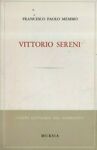 Imagen del vendedor de Vittorio Sereni a la venta por Messinissa libri