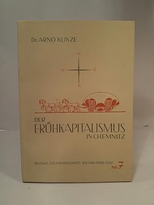 Bild des Verkufers fr Der Frhkapitalismus in Chemnitz zum Verkauf von ANTIQUARIAT Franke BRUDDENBOOKS