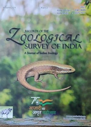 Seller image for Records of the Zoological Survey of India: A Journal of Indian Zoology: Vol: 121, Part: 3 for sale by Vedams eBooks (P) Ltd
