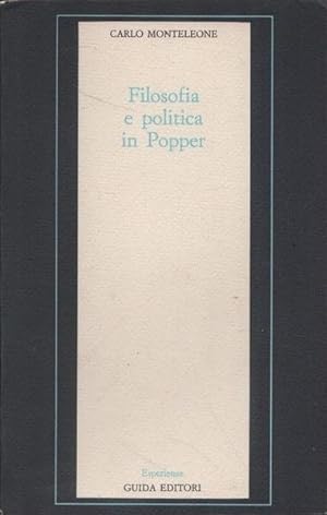 Immagine del venditore per Filosofia e politica in Popper. venduto da Messinissa libri