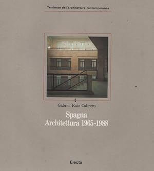 Imagen del vendedor de Spagna. Architettura 1965-1988. a la venta por Messinissa libri